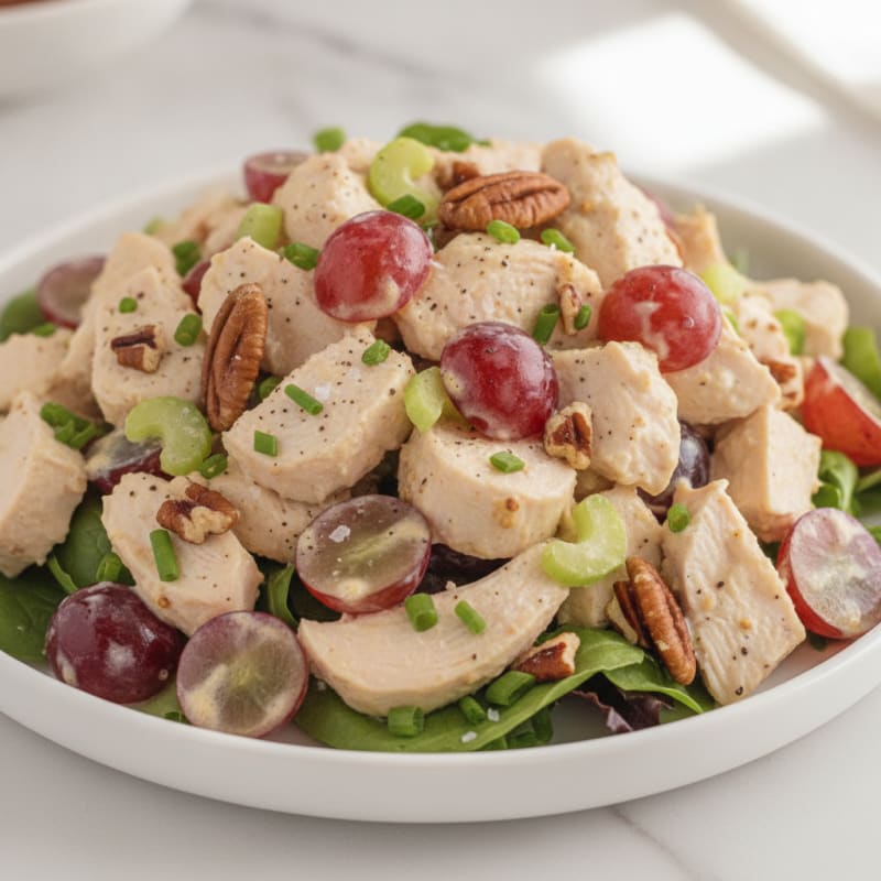 Chicken Salad with Grapes and Pecans