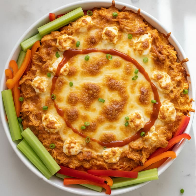 High-Protein Buffalo Chicken Dip