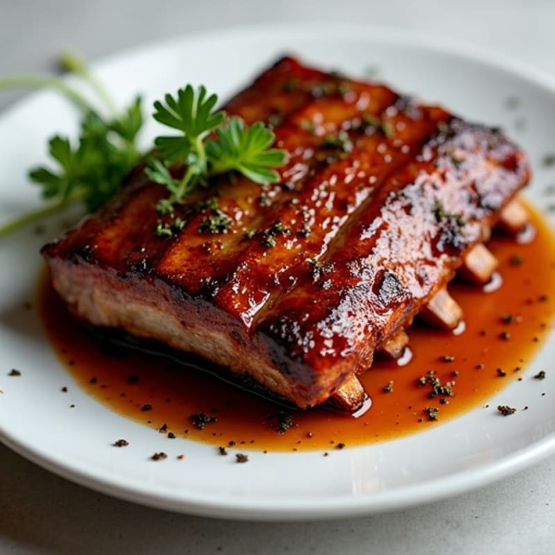 Sweet-Smoky Oven-Baked Baby Back Ribs
