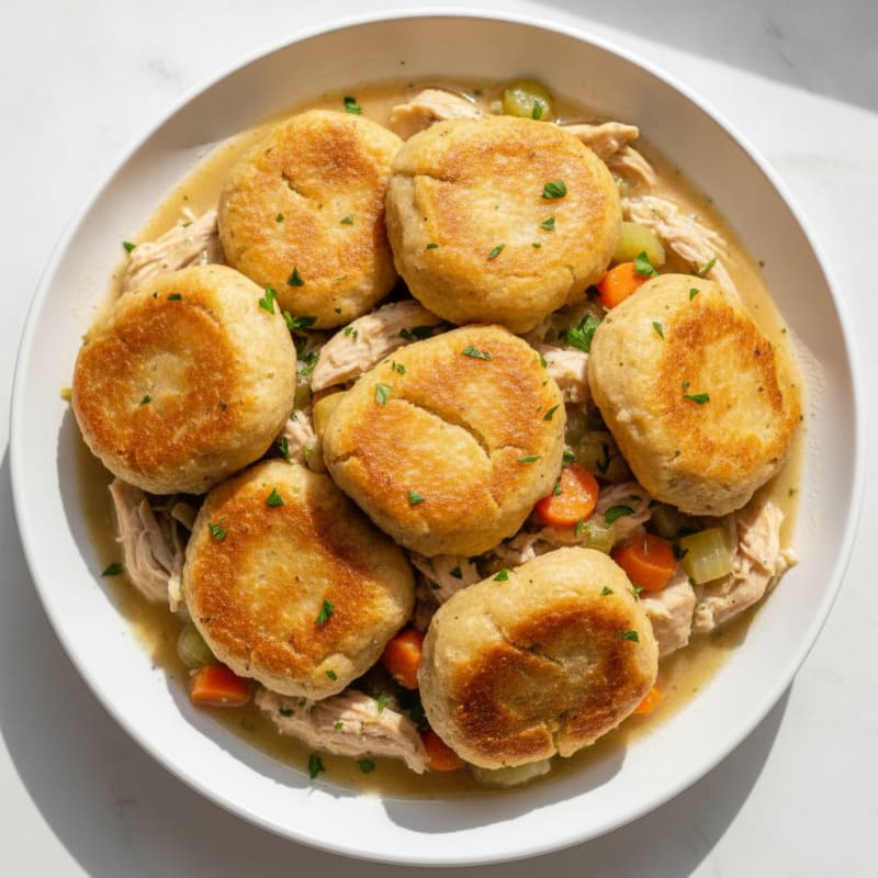 Homestyle Chicken and Herb Dumplings