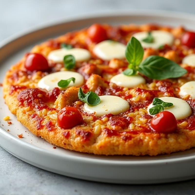 BBQ Chicken Protein Pizza with Mozzarella