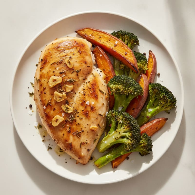 Garlic Herb Roasted Chicken