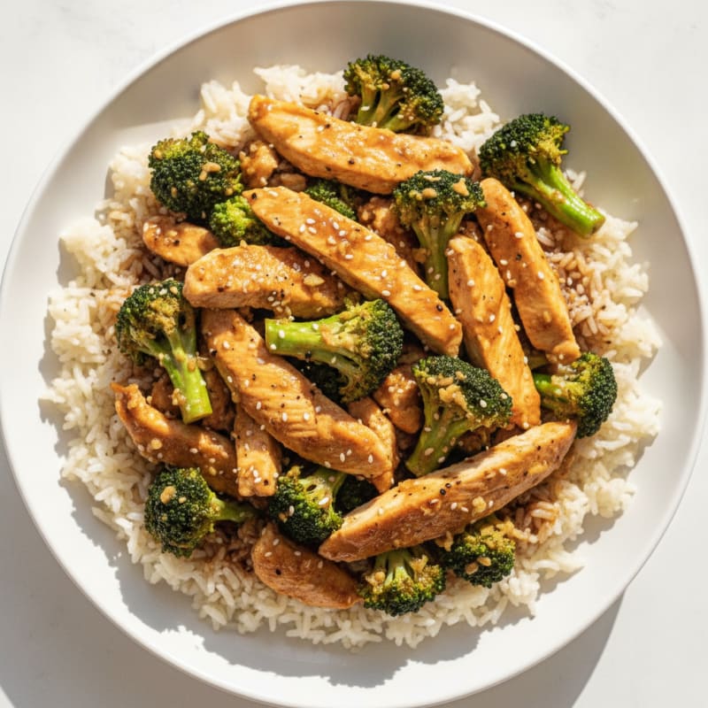 Teriyaki Chicken and Broccoli Stir-Fry