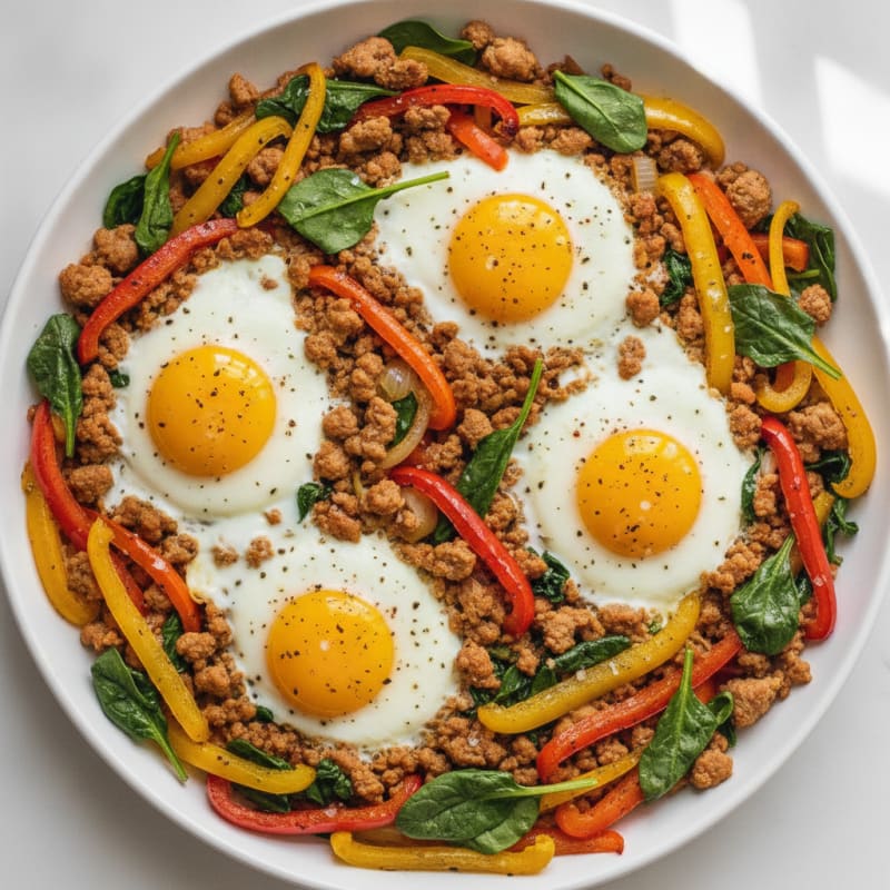 Hearty Grand Slam Breakfast Skillet
