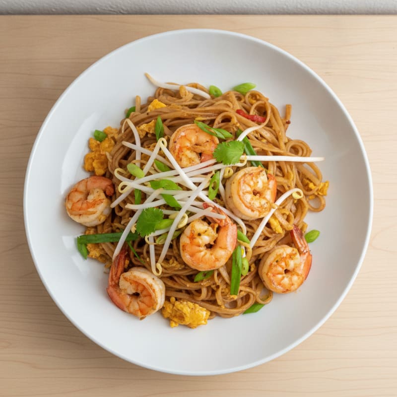 Shrimp Pad Thai Noodles