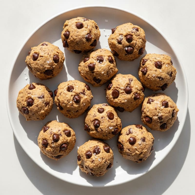 No-Bake Chocolate Chip Protein Bites