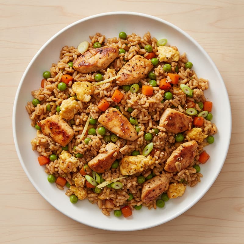 Chicken Fried Rice Skillet