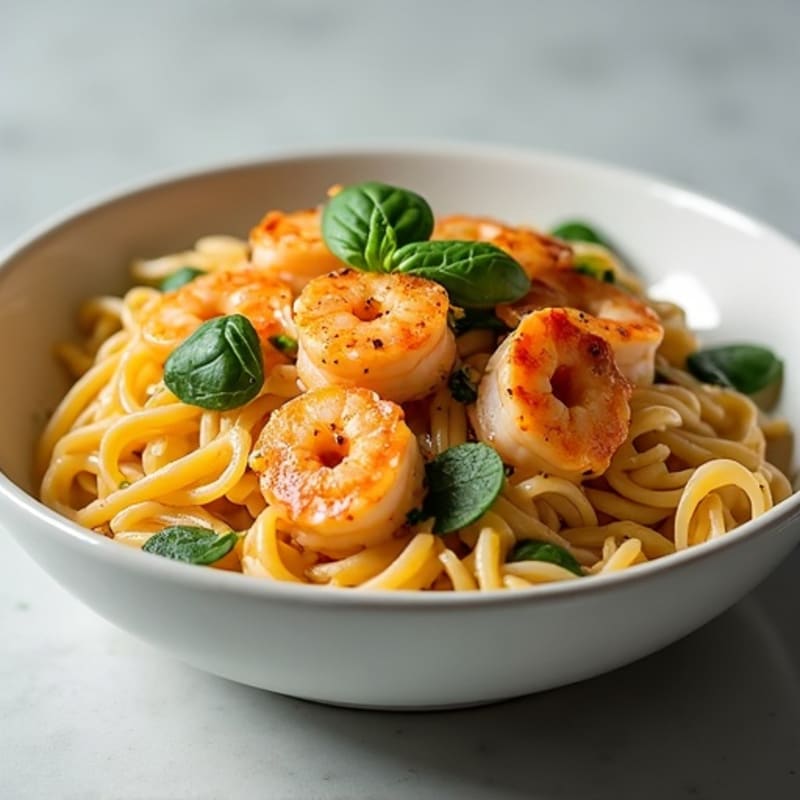 Creamy Cajun Shrimp Protein Pasta