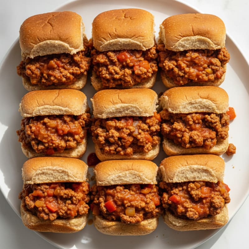 Classic Sloppy Joe Beef Sliders