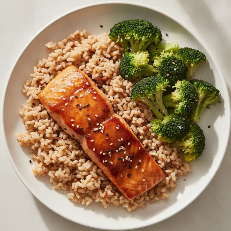 Teriyaki Glazed Salmon