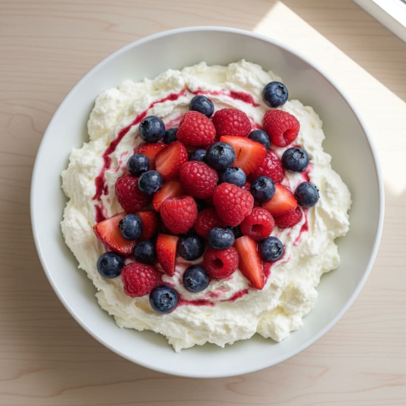 Silky Protein Greek Yogurt with Mixed Berries