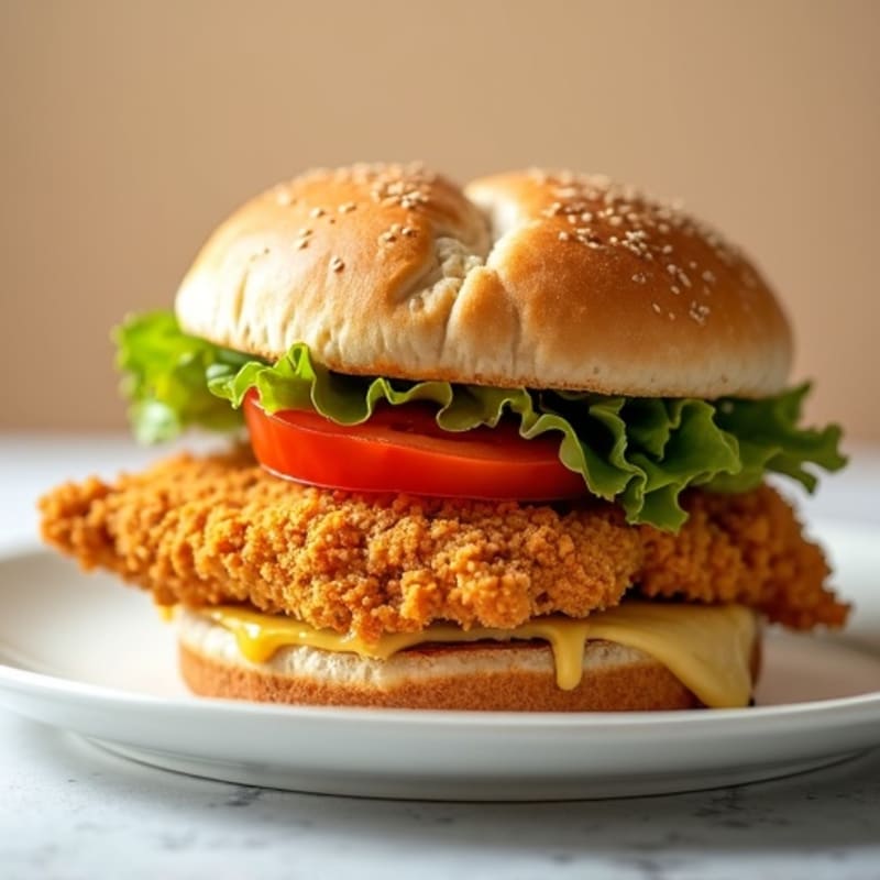 Air-Fried Crispy Chicken Sandwich
