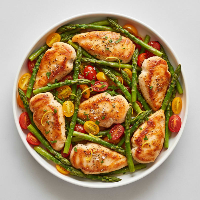 Quick Lemon Herb Chicken Skillet