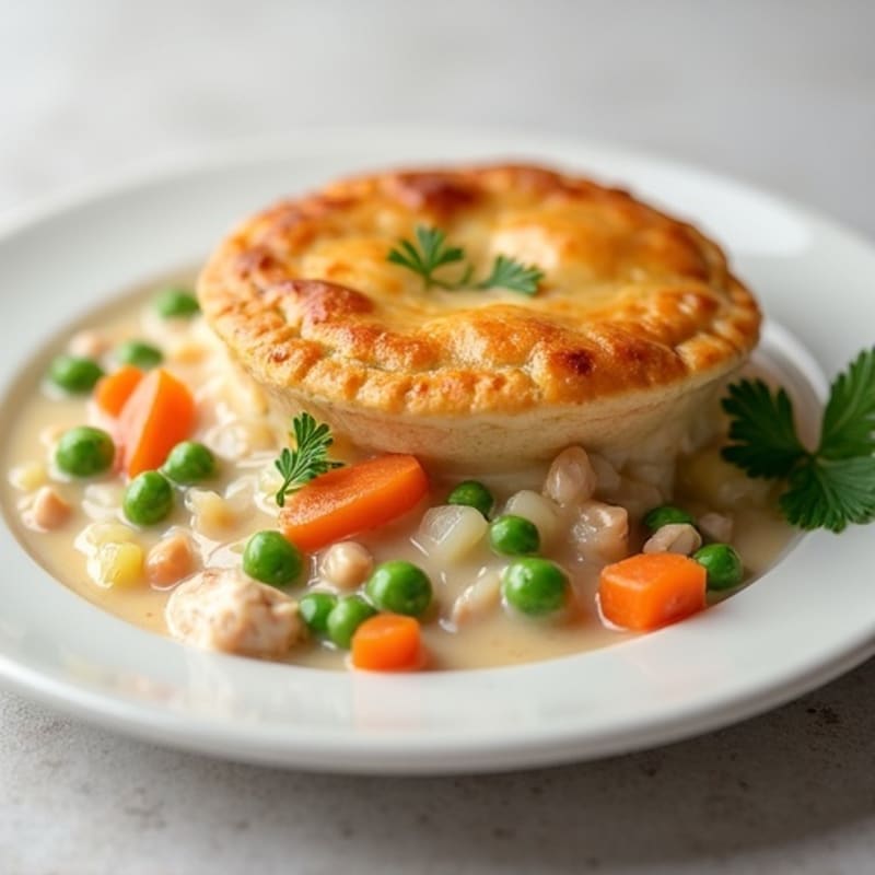 Creamy Chicken and Vegetable Pot Pie