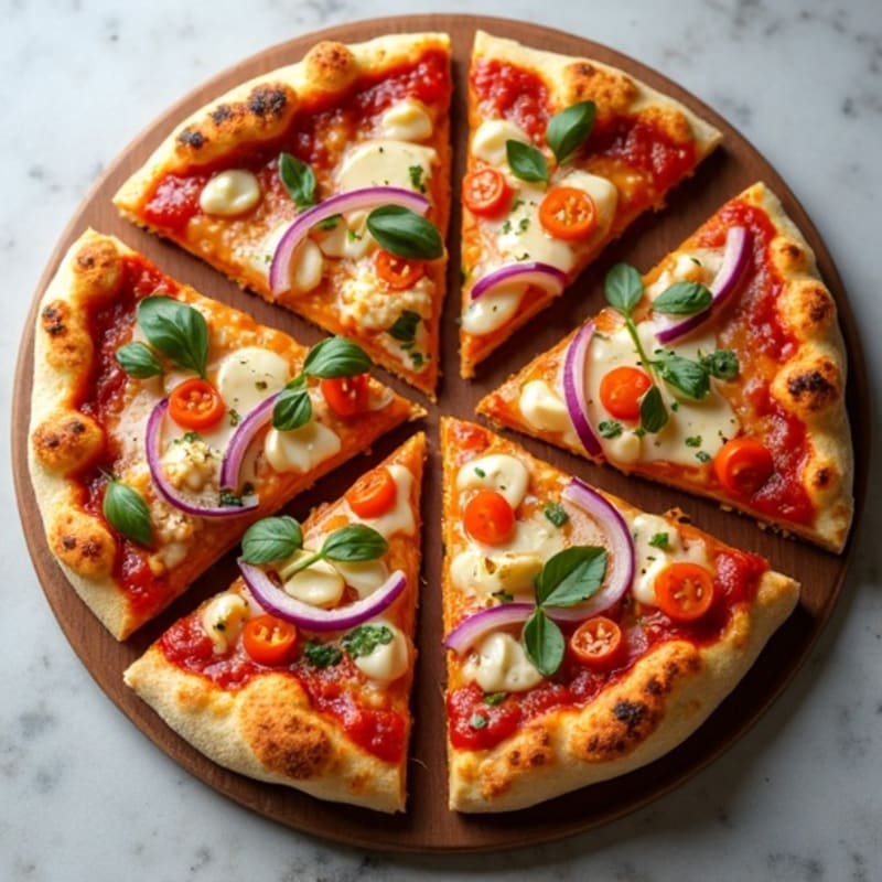 Crispy BBQ Chicken Pizza