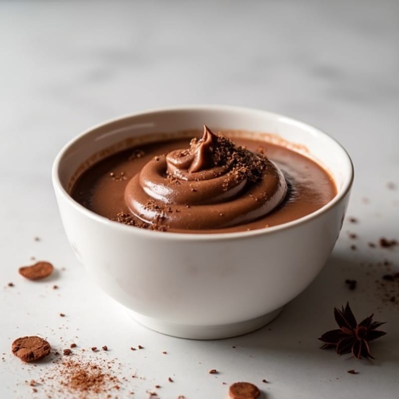 Silky Chocolate Protein Pudding with Greek Yogurt