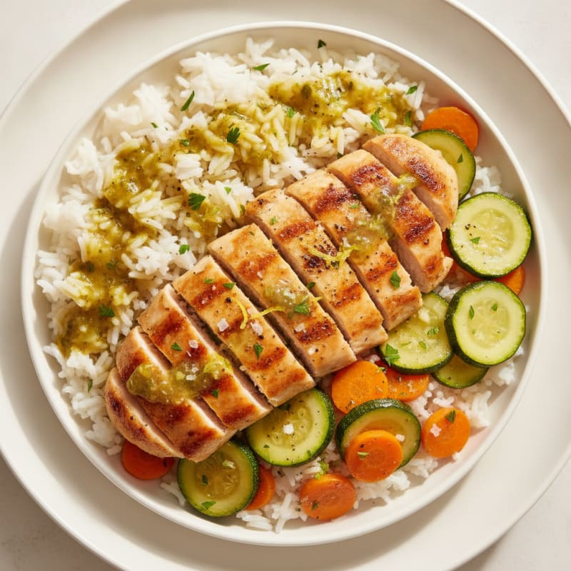 Lemon Herb Chicken and Rice
