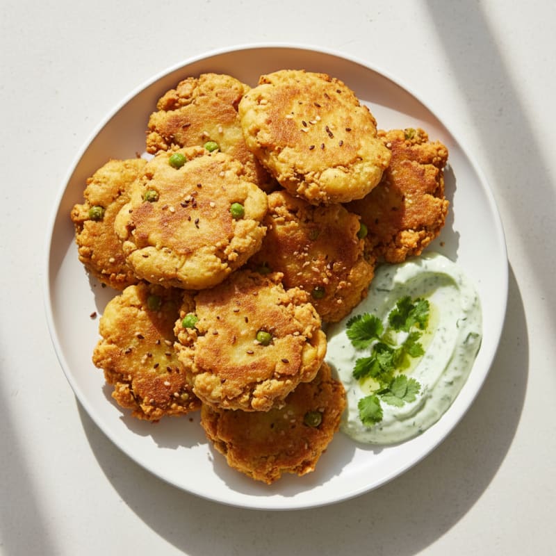 Crispy Spiced Potato Samosas with Zesty Chutney