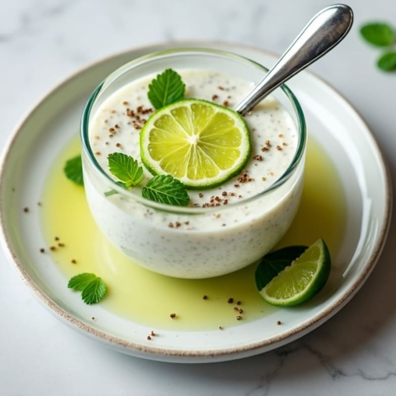Zesty Key Lime Chia Seed Pudding