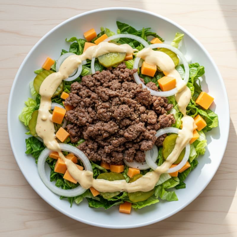 Big Mac Inspired Protein Power Bowl
