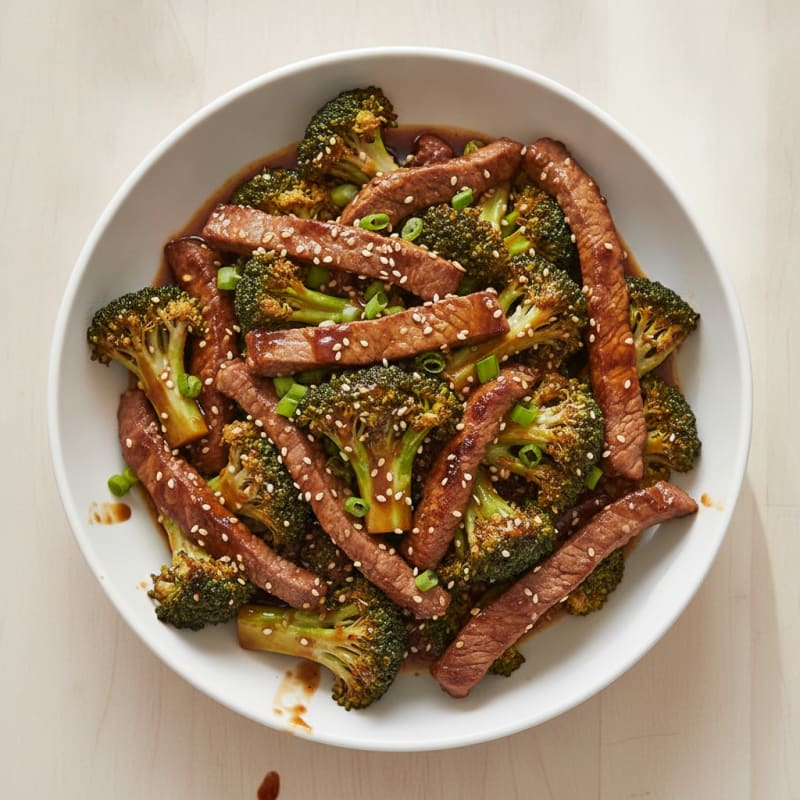 Sesame Beef & Broccoli Stir-Fry