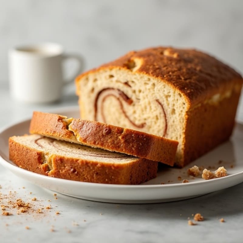 Protein-Packed Almond Flour Cinnamon Swirl Bread