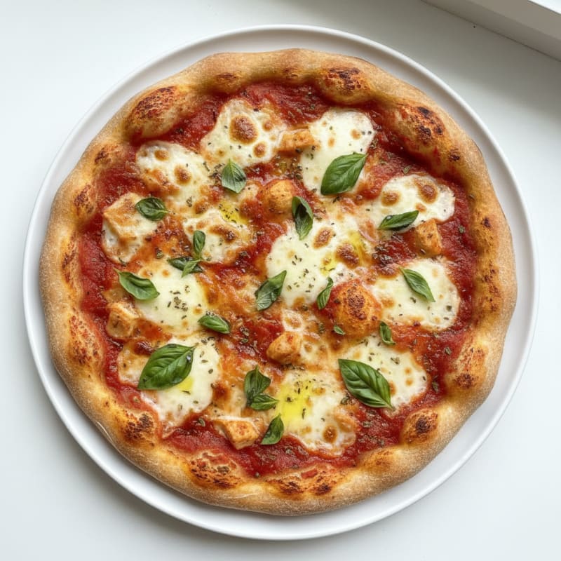 Classic Margherita Pizza with Fresh Basil