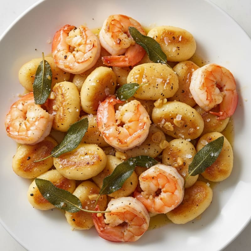 Creamy Ricotta Gnocchi with Sage Butter