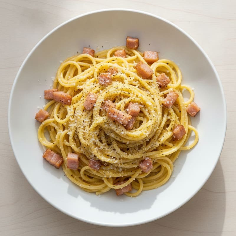 Classic Carbonara with Pancetta