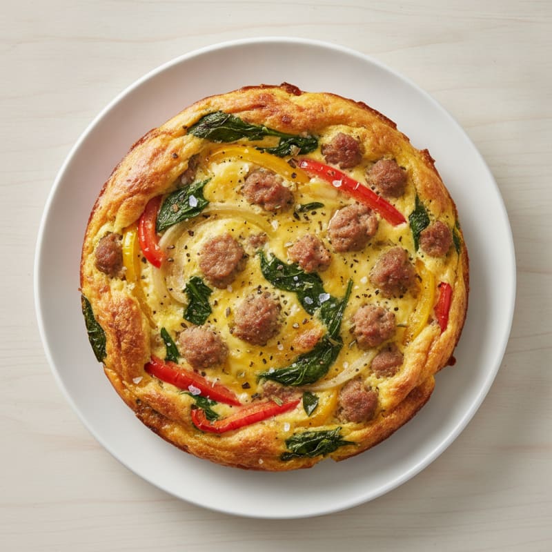 Savory Egg and Sausage Breakfast Bake