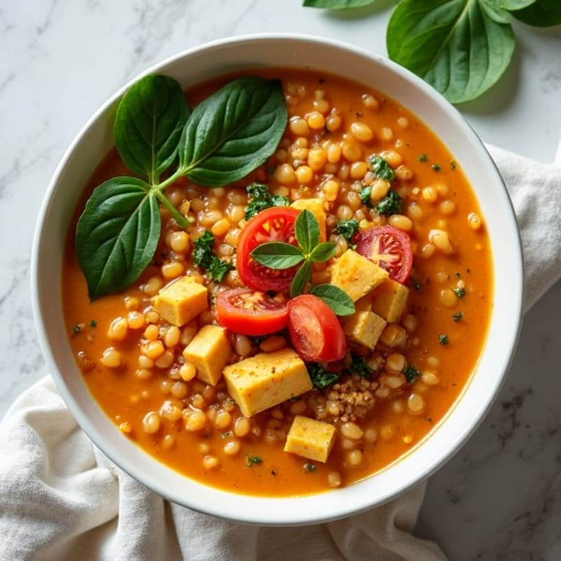 Creamy Coconut Red Lentil Curry