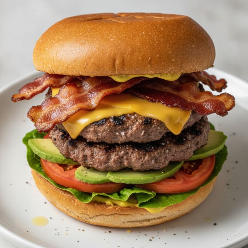 Double Bacon Cheeseburger