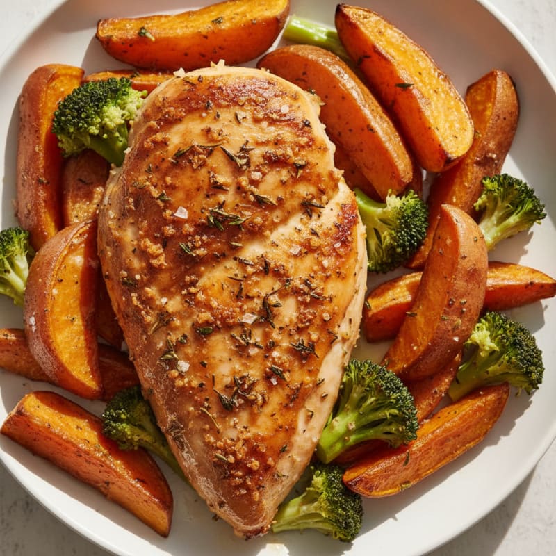 Garlic Herb Roasted Chicken