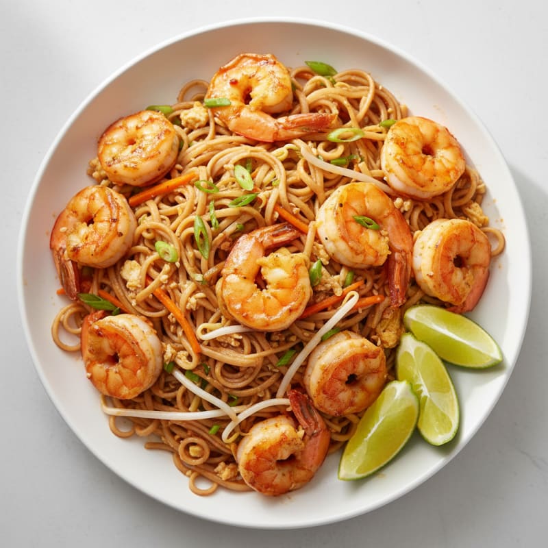 Zesty Chili-Lime Shrimp Pad Thai