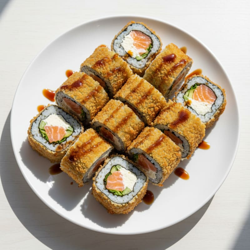 JB Tempura Sushi Roll with Cream Cheese
