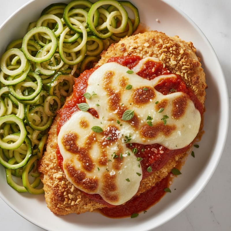 Crispy Almond-Crusted Chicken Parmesan