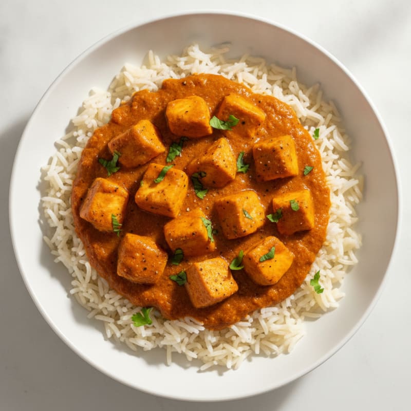 Spiced Butter Chicken with Basmati Rice