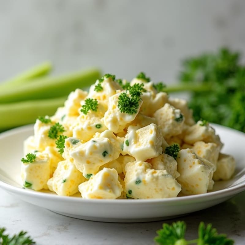 Fresh Herb Creamy Egg Salad