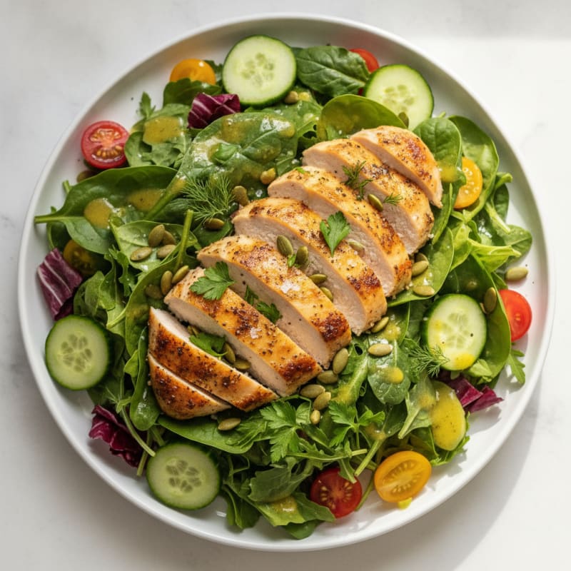 Herb Chicken Salad with Lemon Vinaigrette