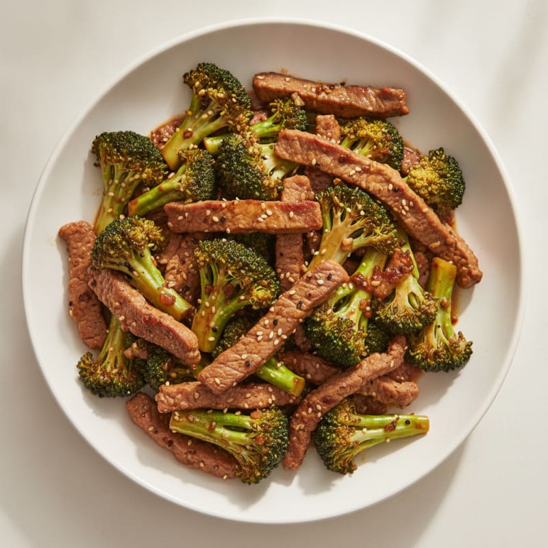 Sesame Beef and Broccoli Stir-Fry