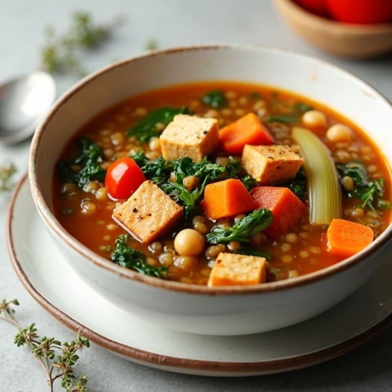 Hearty Vegetable Lentil Stew