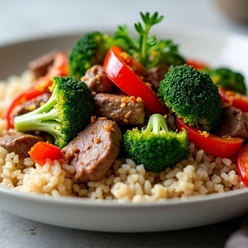 Healthy Beef and Broccoli Stir-Fry