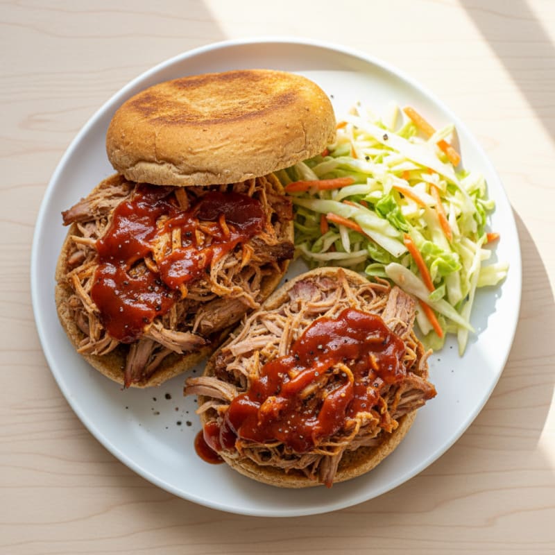 Smoky BBQ Pulled Pork Sandwiches