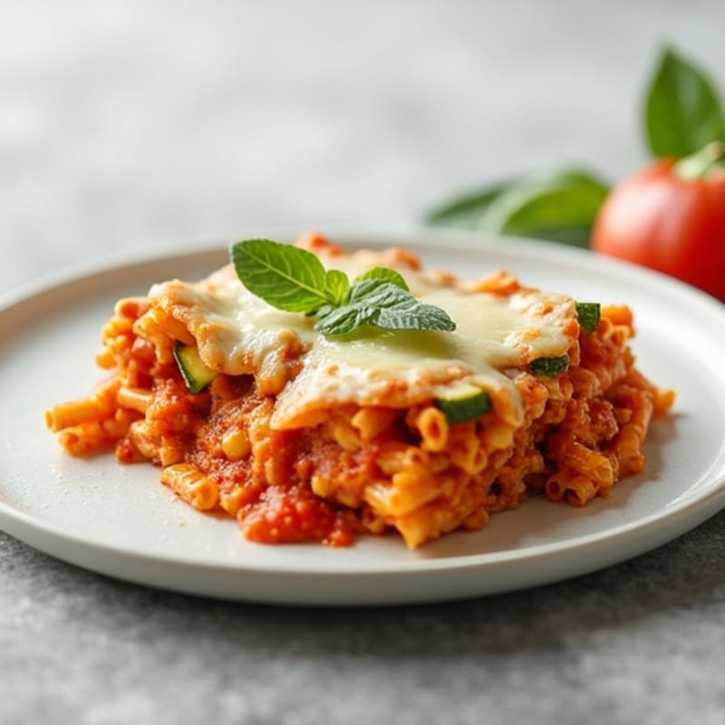 Protein-Packed Turkey and Veggie Baked Ziti