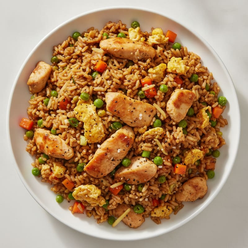 Chicken and Egg Fried Rice