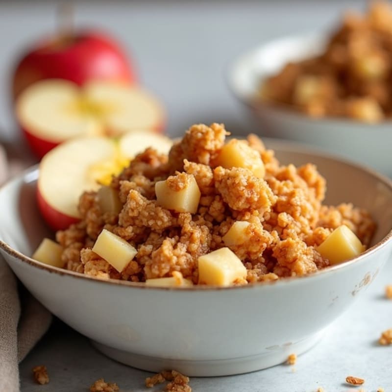 Protein-Packed Cinnamon Apple Baked Oatmeal