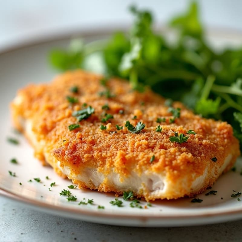 Crispy Baked Buttermilk Chicken with Herbs