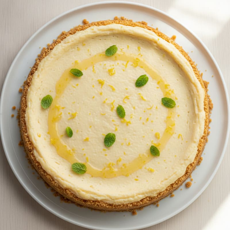 Creamy Greek Yogurt Protein Cheesecake