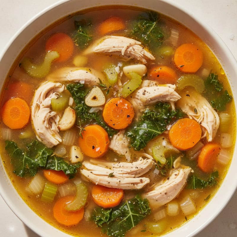Hearty Chicken and Vegetable Soup