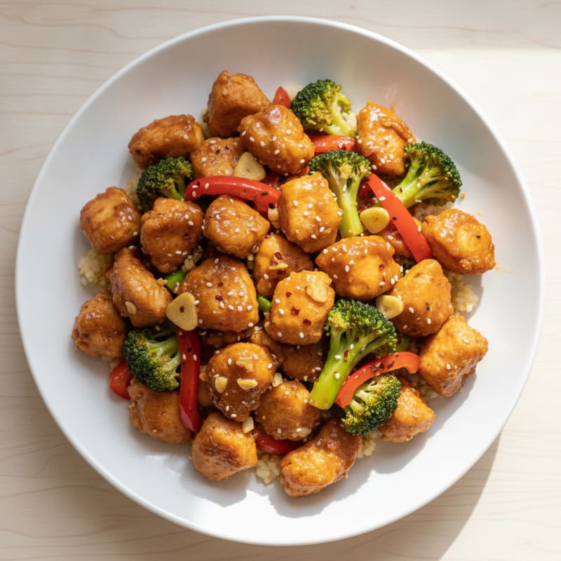 General Tso's Chicken Stir-Fry